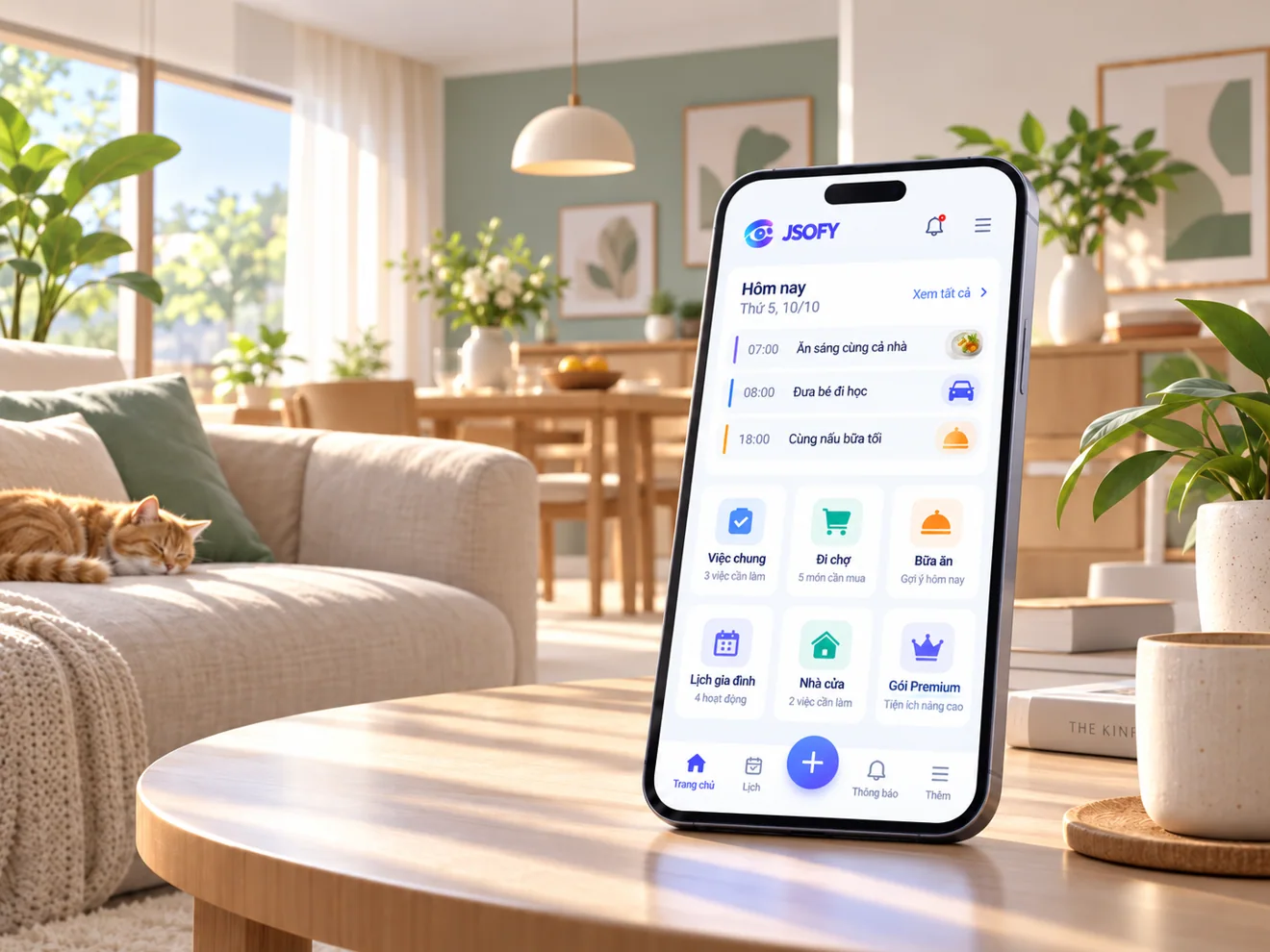 HOMELINK: Những việc chung. Theo nhịp riêng của nhà.